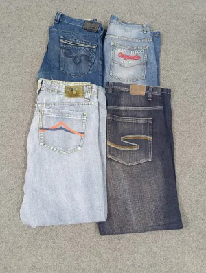 #255 Men Baggy Designer Jeans -14