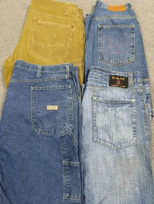 #284 Men Baggy Jeans -16