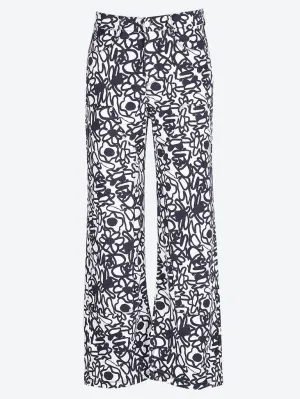 Allover flowers pants