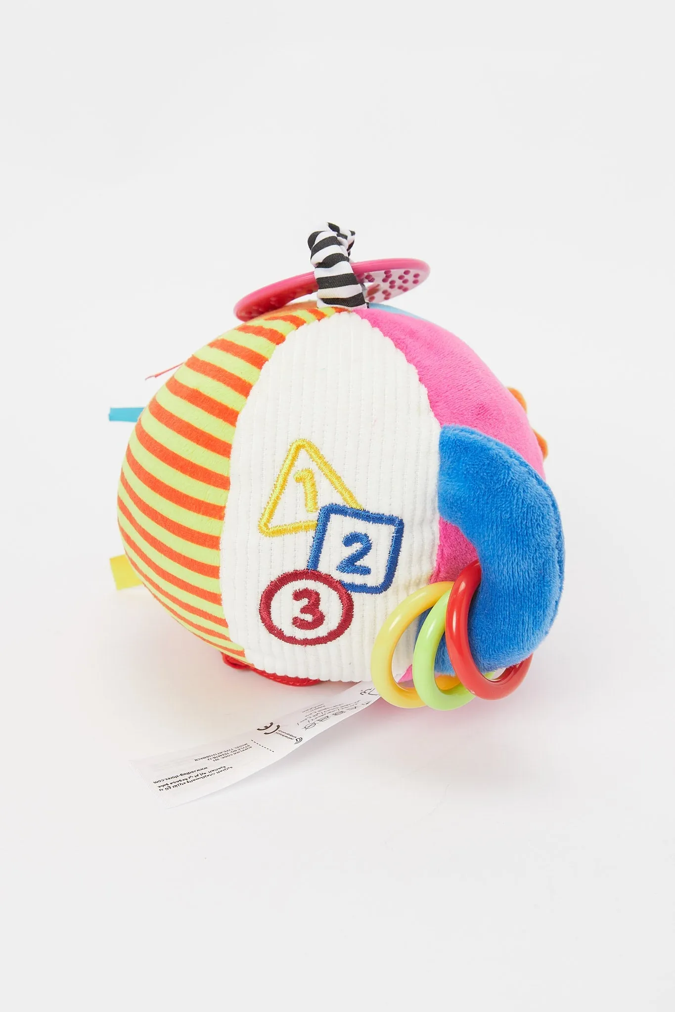 Babies Lion Multicolour Ball With Teether Rattle