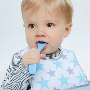Baby Soft Bite Flexible Spoon Set of 2 Red Blue