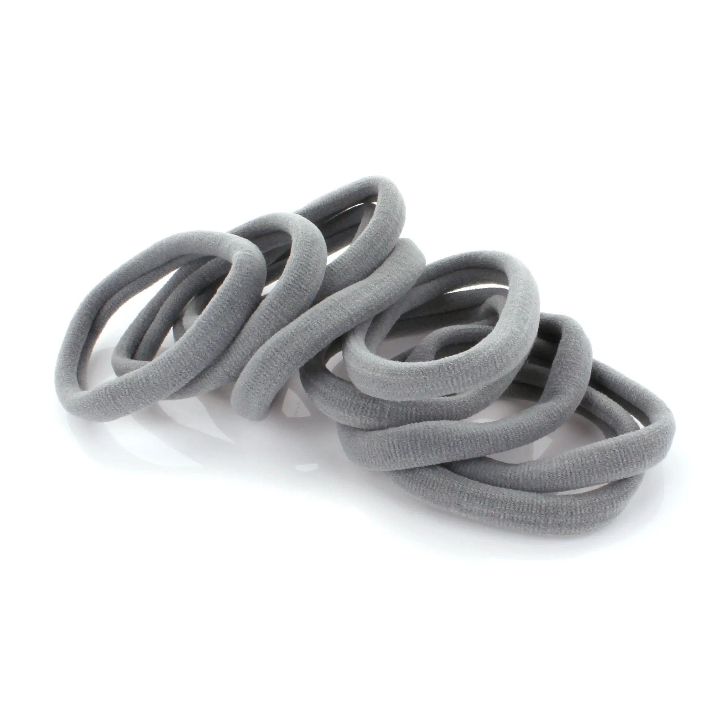 Big Girls/Adult Premium Nylon Ponytail Elastics - 10pcs