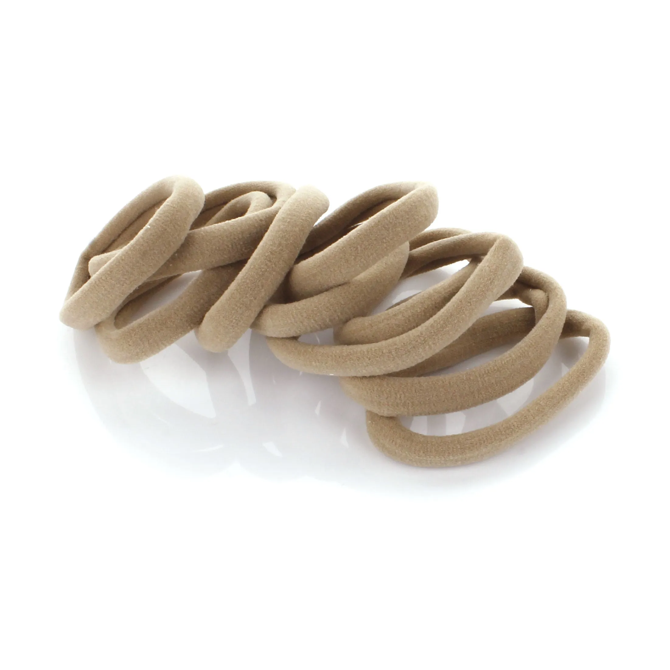 Big Girls/Adult Premium Nylon Ponytail Elastics - 10pcs