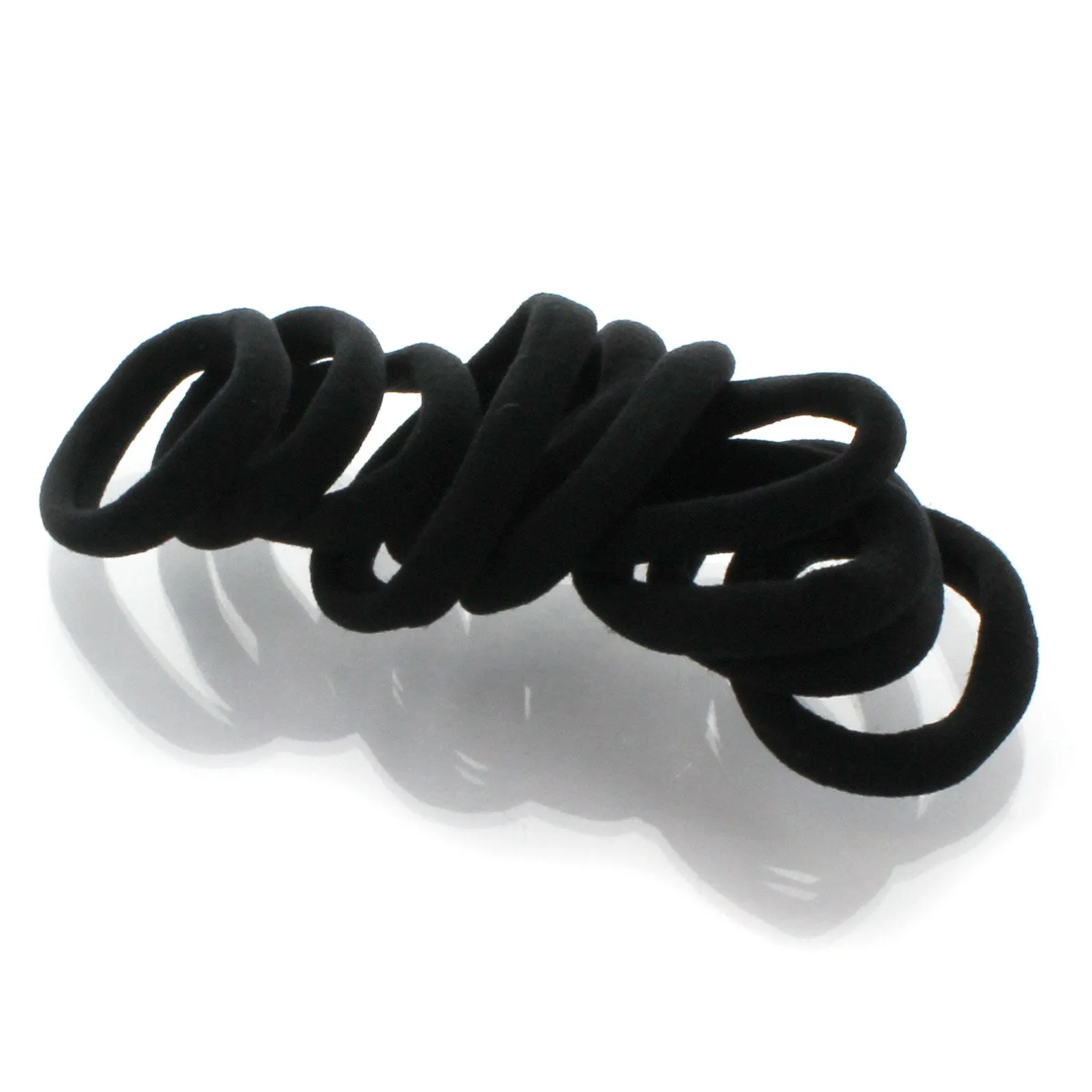 Big Girls/Adult Premium Nylon Ponytail Elastics - 10pcs