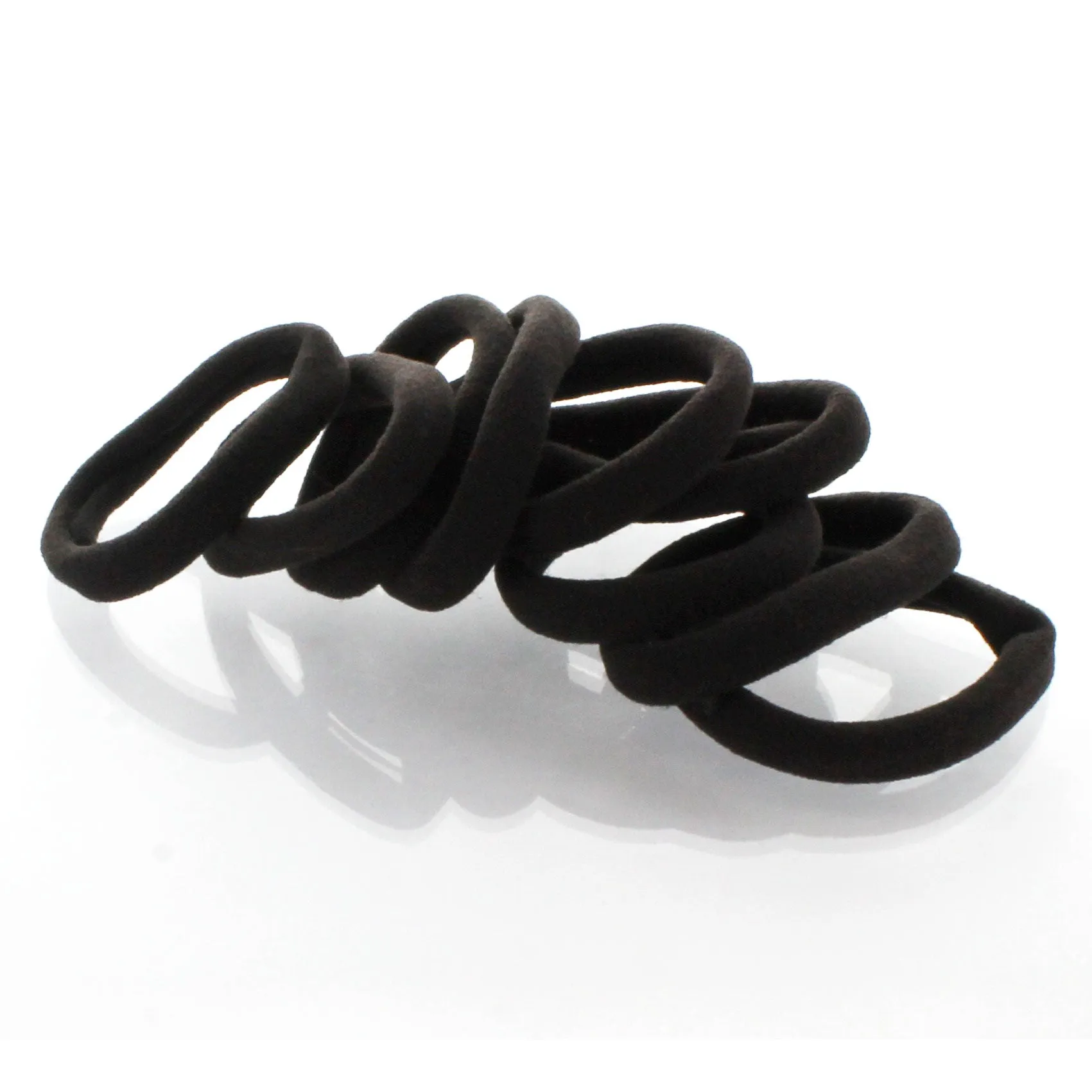 Big Girls/Adult Premium Nylon Ponytail Elastics - 10pcs