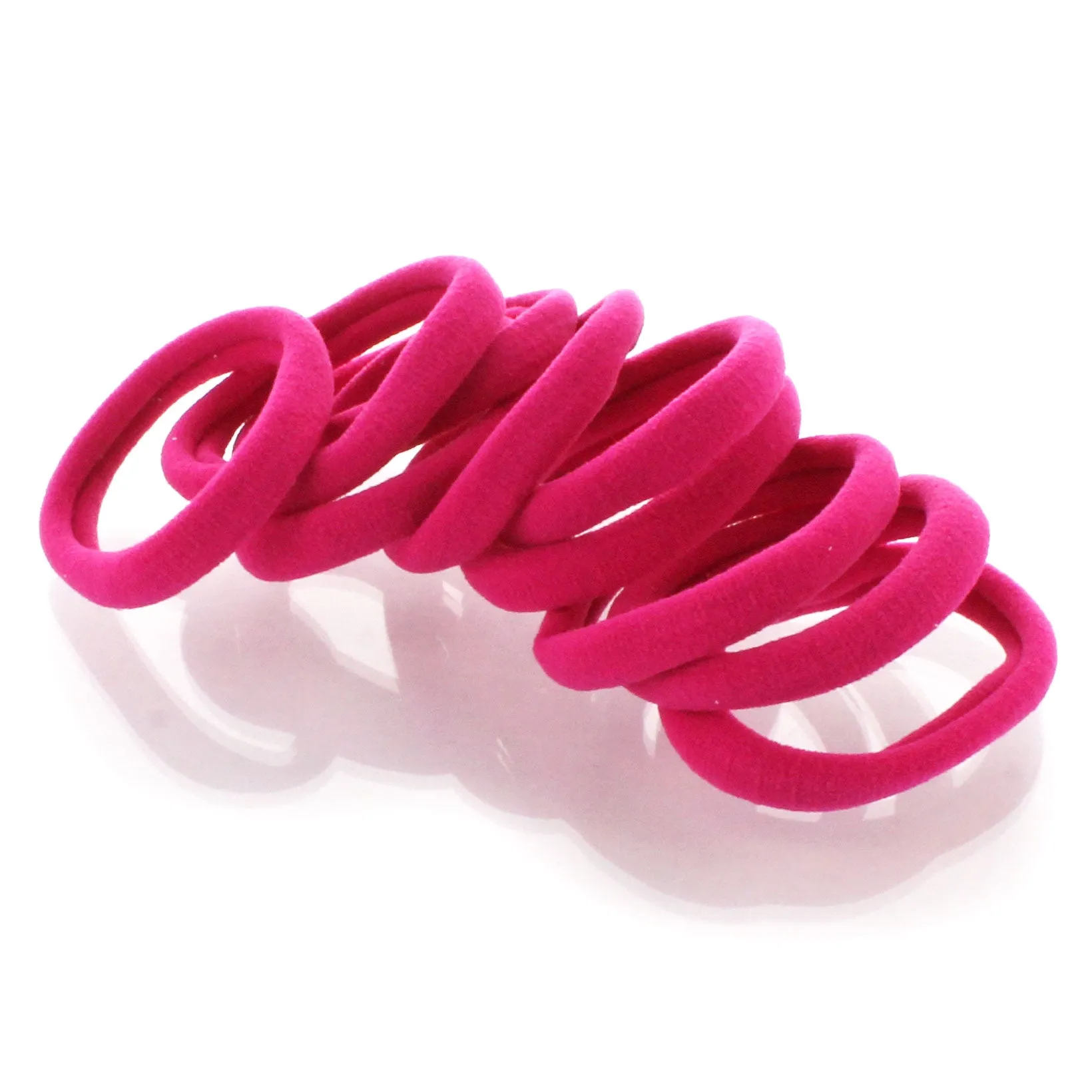 Big Girls/Adult Premium Nylon Ponytail Elastics - 10pcs