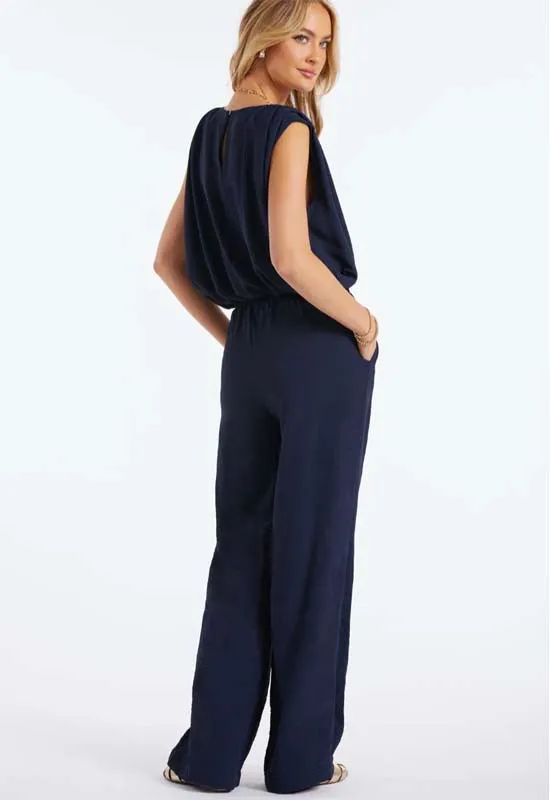 Bishop & Young - Serafina Drawstring Pant Navy