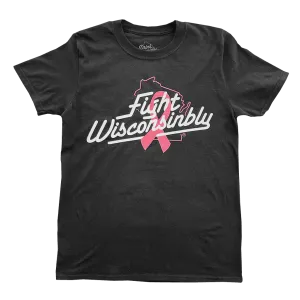 Black Fight Wisconsinbly T-Shirt