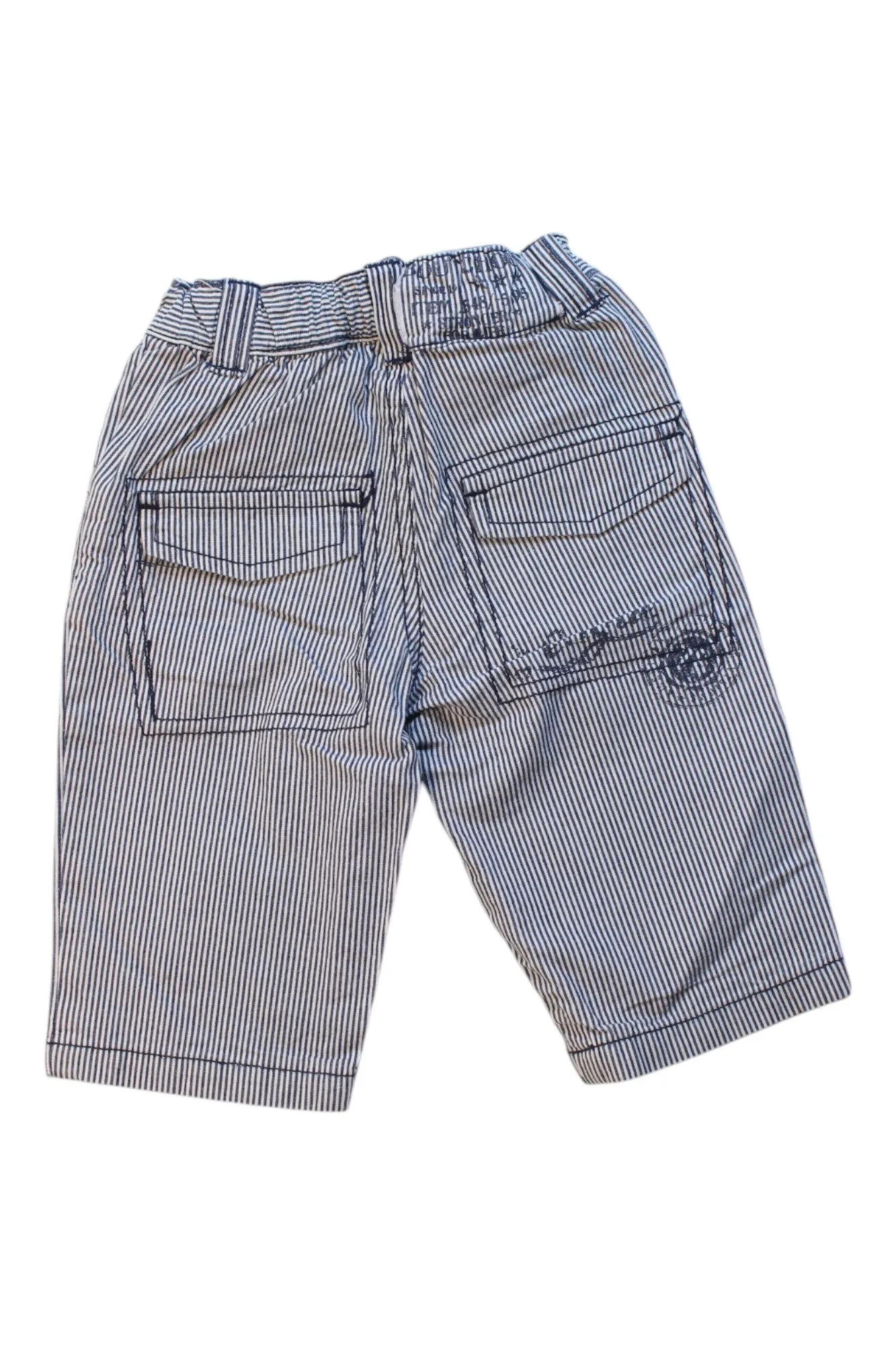 Bout'Chou Striped Casual Pants 3-6M
