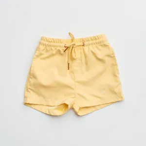 Boy's Swim Trunks in Citrine