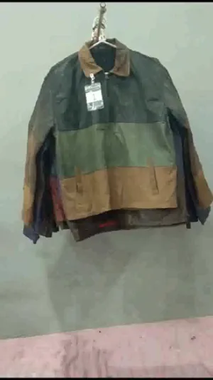 Bumper Sale - Upcycled Leather Colorful Jacket Set 2 - 25 Pieces
