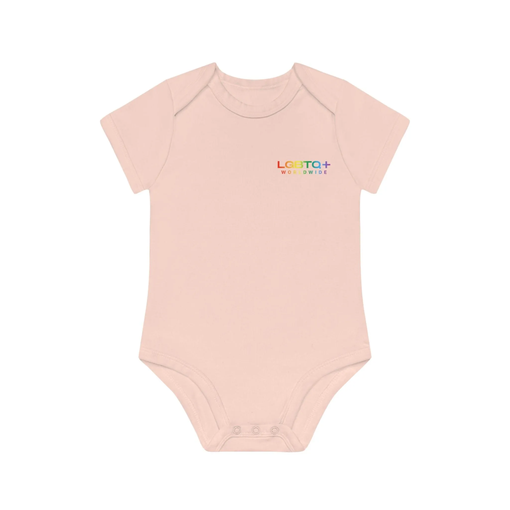 ,,BUTTERFLY ELEPHANT" Baby Organic Short Sleeve Bodysuit