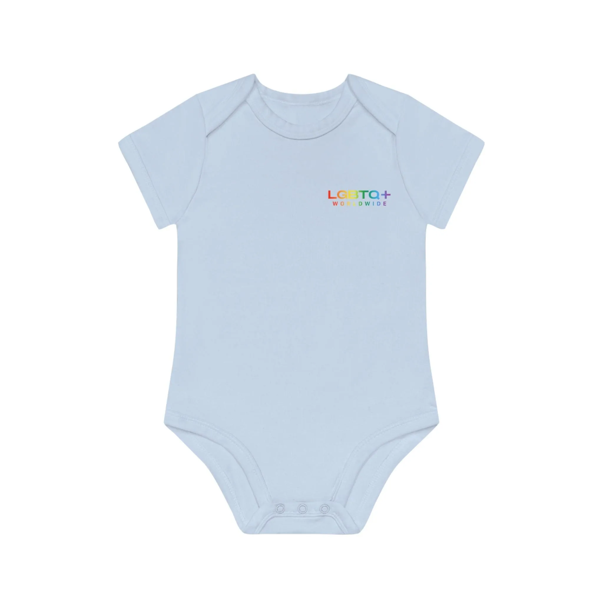 ,,BUTTERFLY ELEPHANT" Baby Organic Short Sleeve Bodysuit