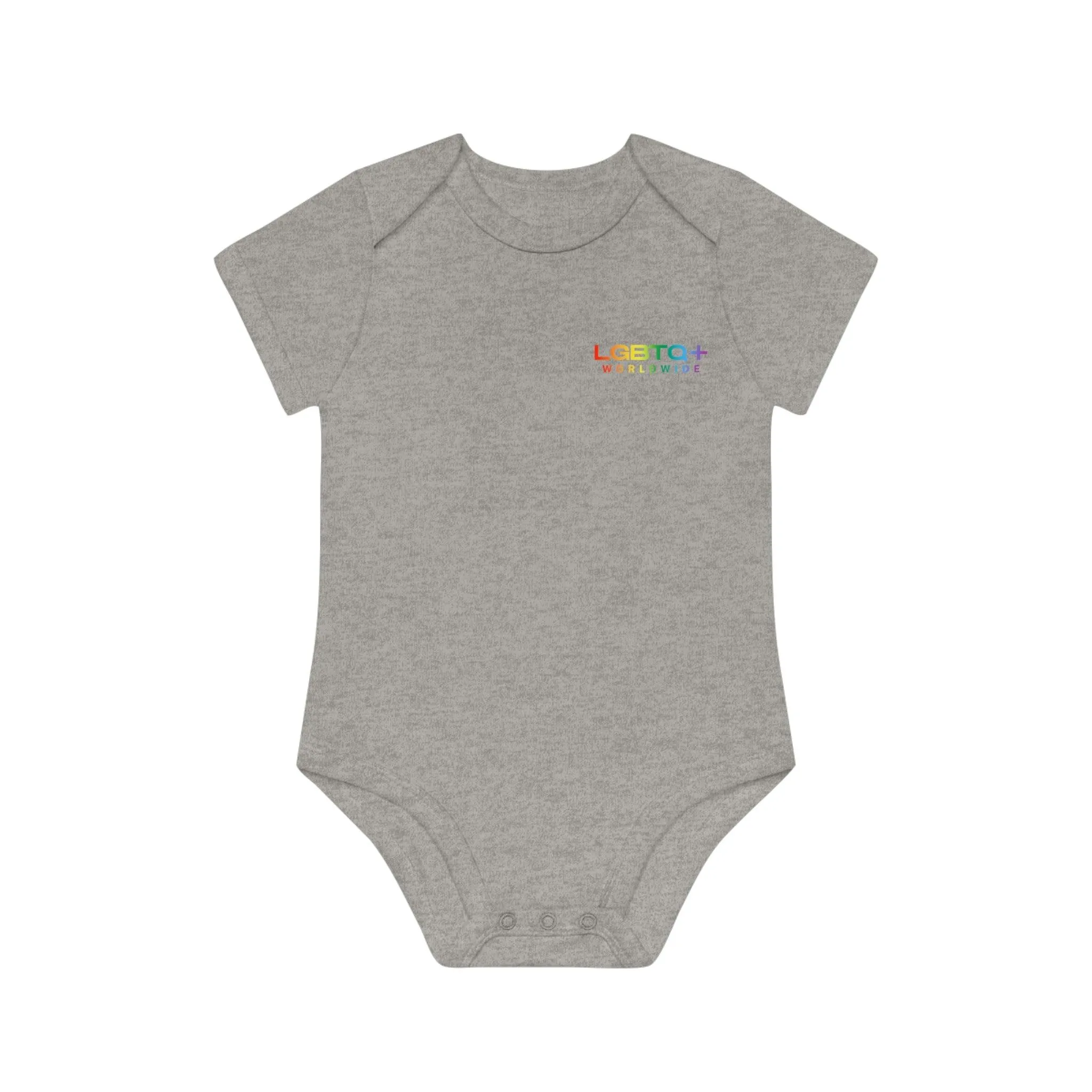 ,,BUTTERFLY ELEPHANT" Baby Organic Short Sleeve Bodysuit