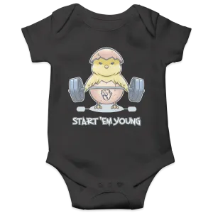Chick: Start 'Em Young Infant Onesie