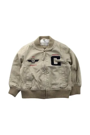 Chickeeduck Letterman Bomber Jacket 2-3T
