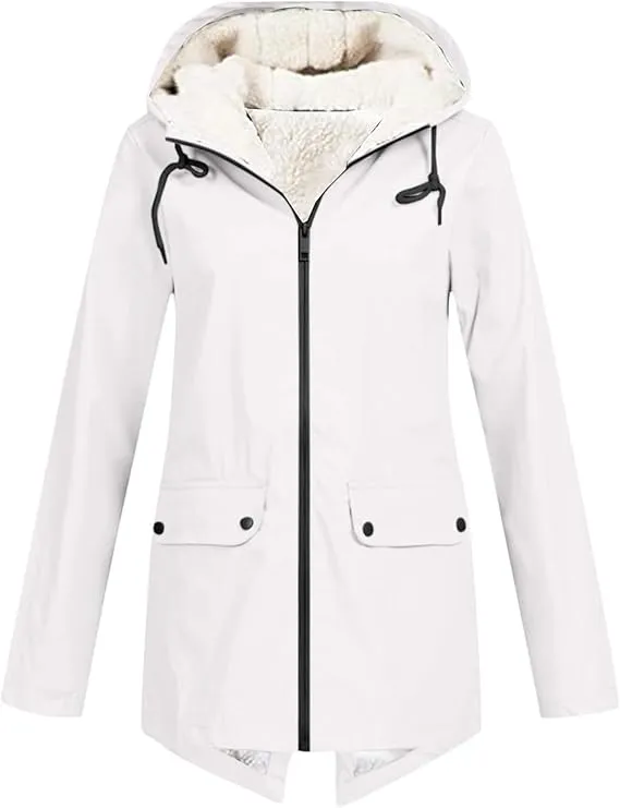 Claira - Hooded Zipper Jacket