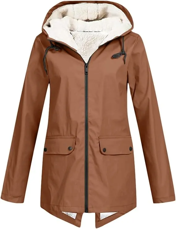 Claira - Hooded Zipper Jacket