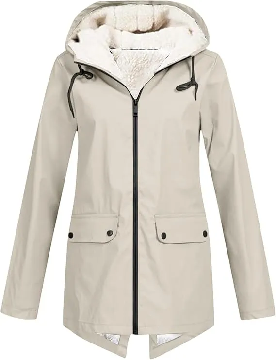 Claira - Hooded Zipper Jacket