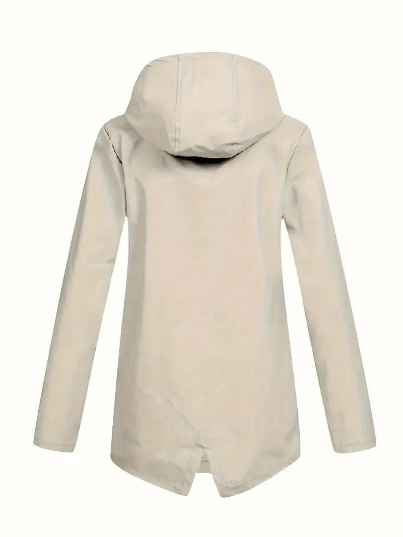 Claira - Hooded Zipper Jacket