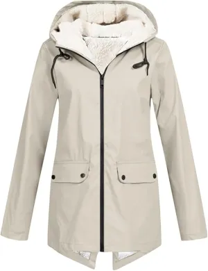 Claira - Hooded Zipper Jacket