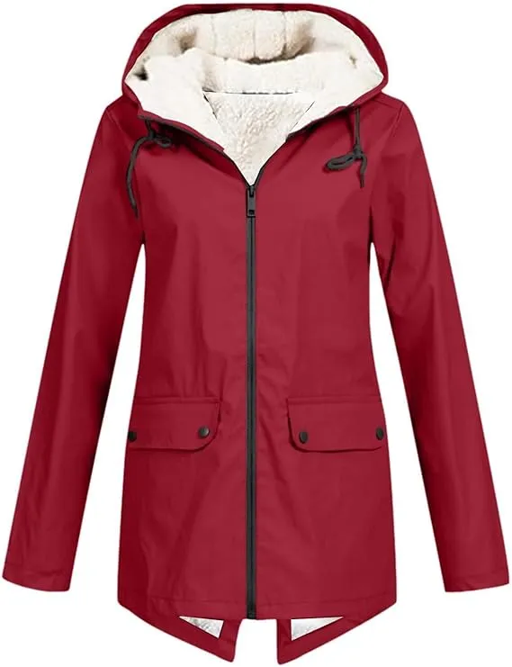 Claira - Hooded Zipper Jacket
