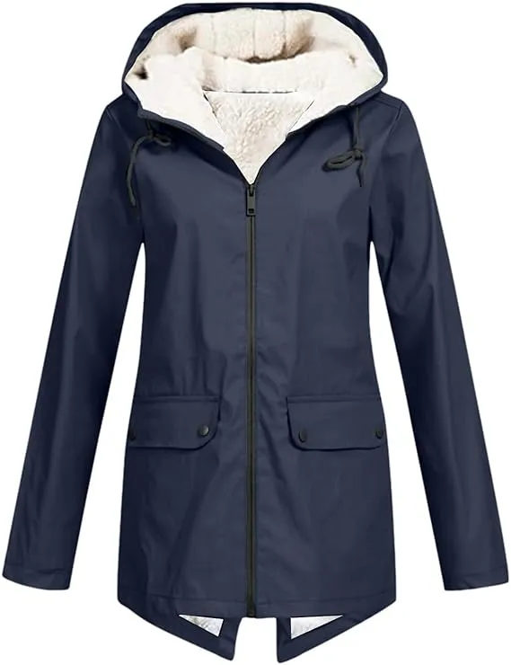 Claira - Hooded Zipper Jacket
