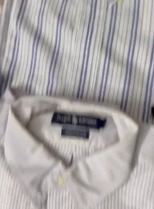 Cotton Ralph Lauren/Tommy Hilfiger shirts-60pcs