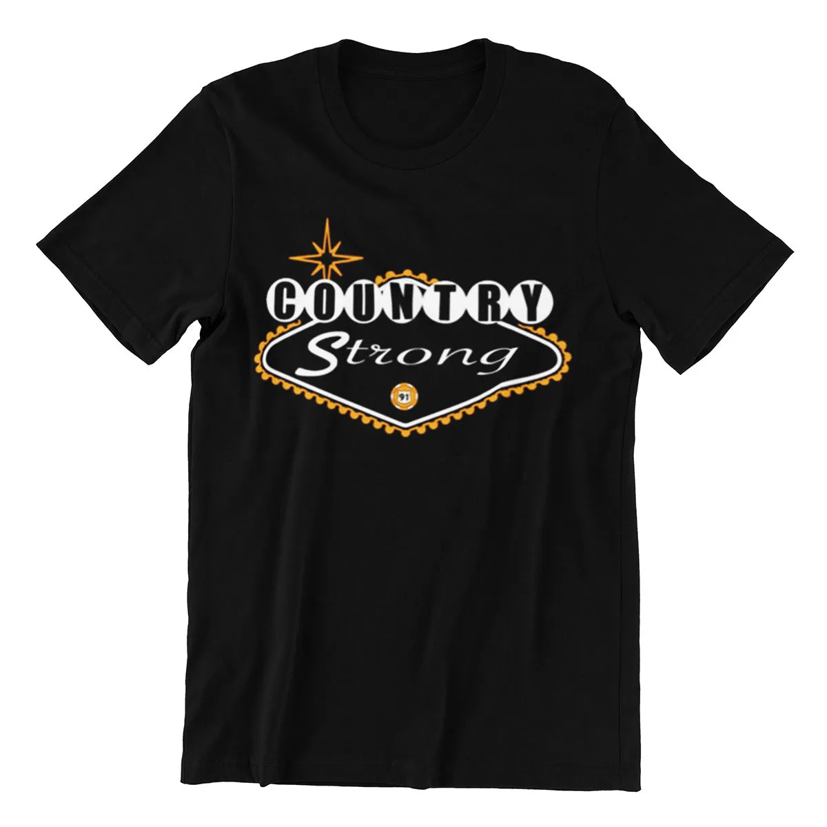 COUNTRY STRONG LAS VEGAS ROUTE 91 MEN'S T- SHIRT