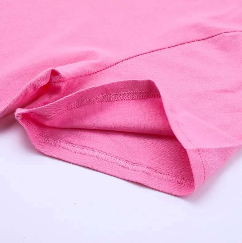 Curved Hem Long Line T-Shirt - 9 Colors