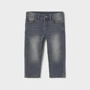 DARK GREY DENIM TROUSER FOR BABY BOY