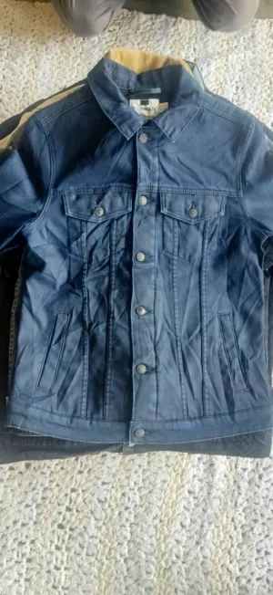 Denim men's fashion jacket 25 peices