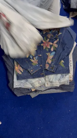Denim print and embroidery jackets 15 pieces