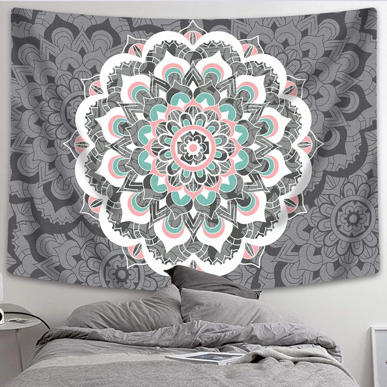 Flamingo Mandala Tapestry