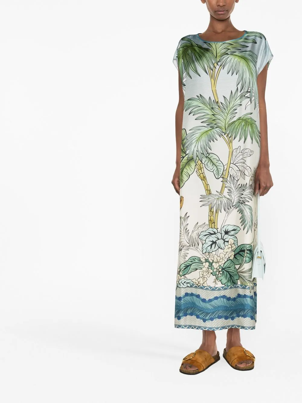 F.R.S . Dresses Clear Blue