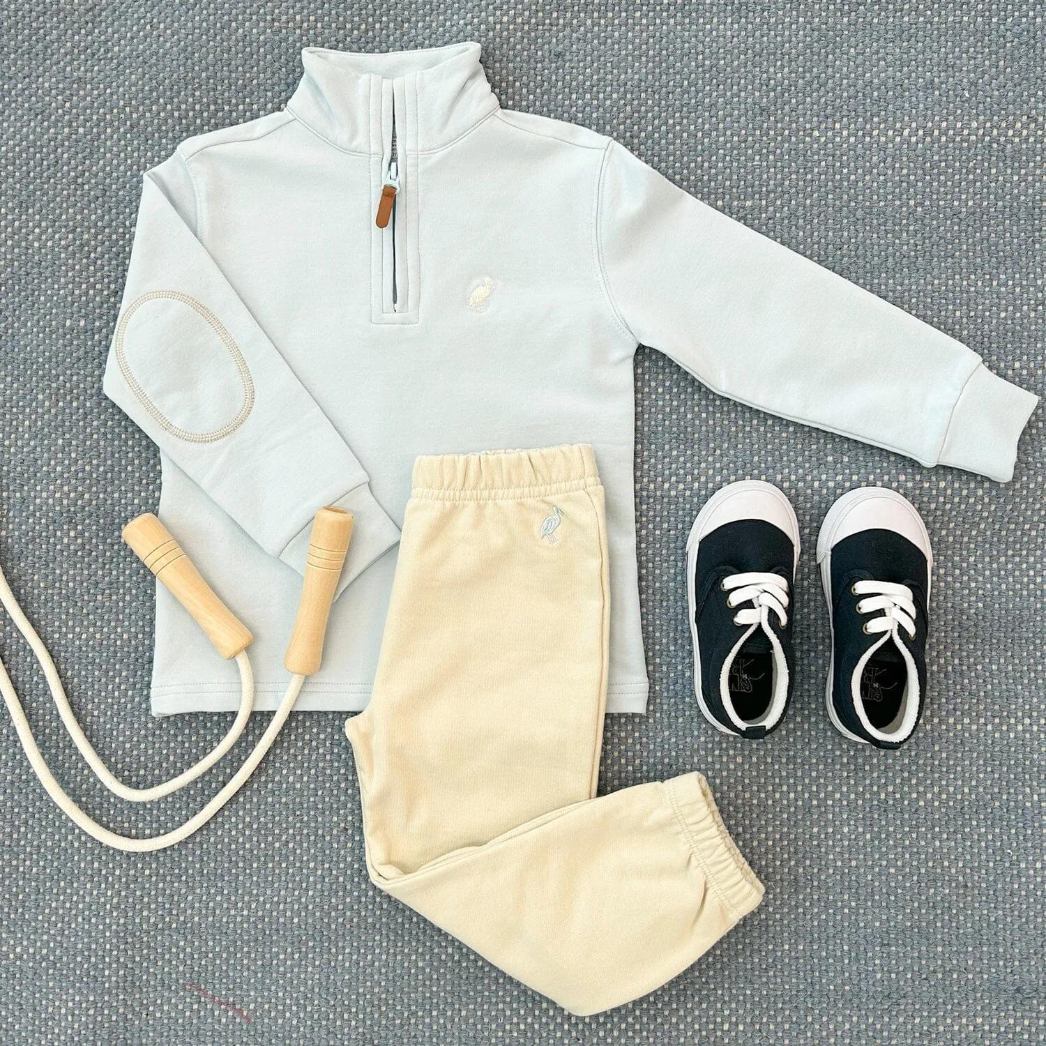 Hayword Half-Zip - Buckhead Blue