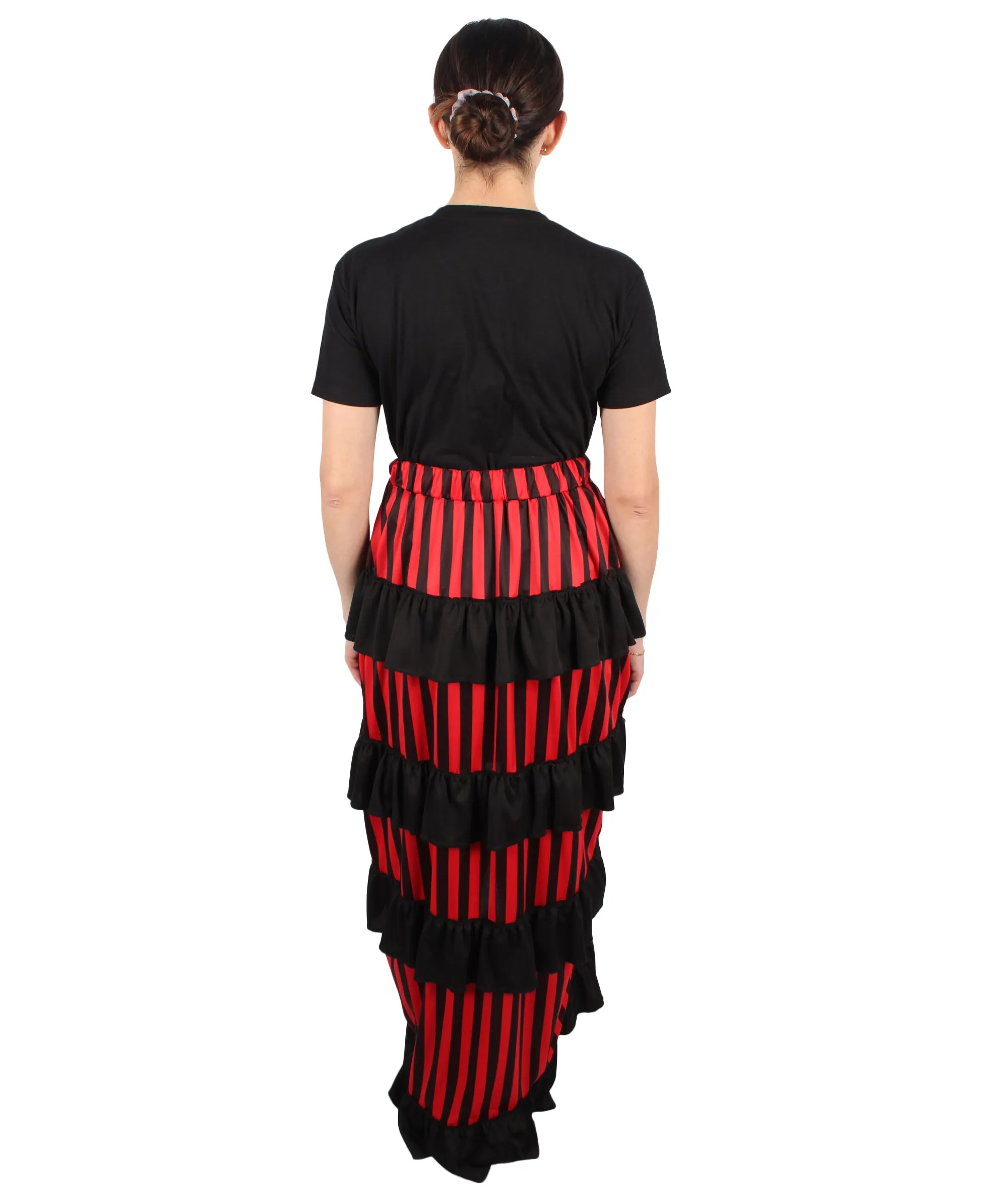 HPO Adult Women Gothic Dress Cosplay Costume| Best for Halloween | Flame-retardant 100% Synthetic Fiber