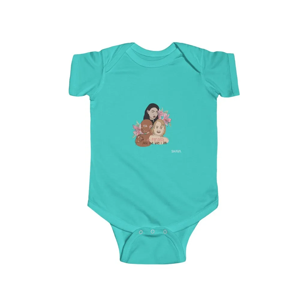 IAC KIDS Clothing Infant Fine Jersey Bodysuit / I am Perfect (Down Syndrome)