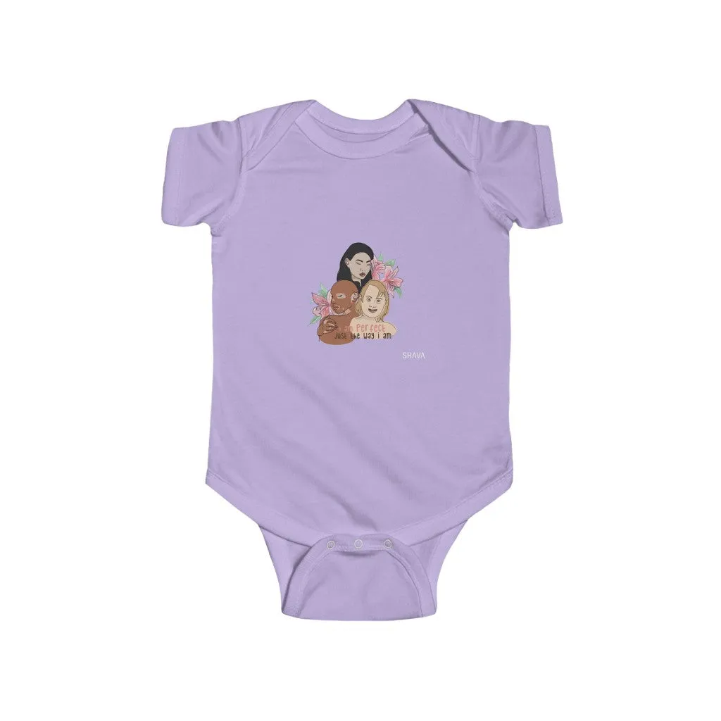 IAC KIDS Clothing Infant Fine Jersey Bodysuit / I am Perfect (Down Syndrome)