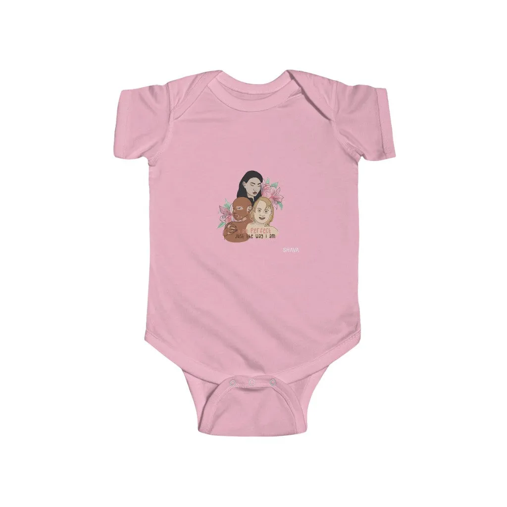 IAC KIDS Clothing Infant Fine Jersey Bodysuit / I am Perfect (Down Syndrome)