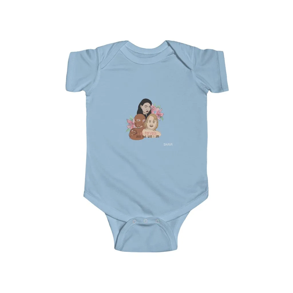 IAC KIDS Clothing Infant Fine Jersey Bodysuit / I am Perfect (Down Syndrome)