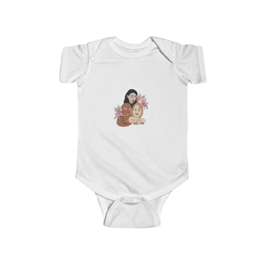 IAC KIDS Clothing Infant Fine Jersey Bodysuit / I am Perfect (Down Syndrome)