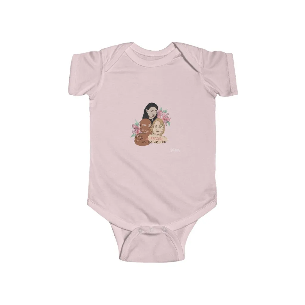 IAC KIDS Clothing Infant Fine Jersey Bodysuit / I am Perfect (Down Syndrome)