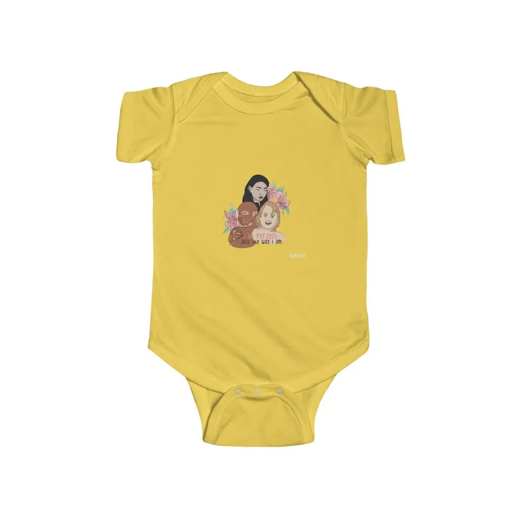 IAC KIDS Clothing Infant Fine Jersey Bodysuit / I am Perfect (Down Syndrome)