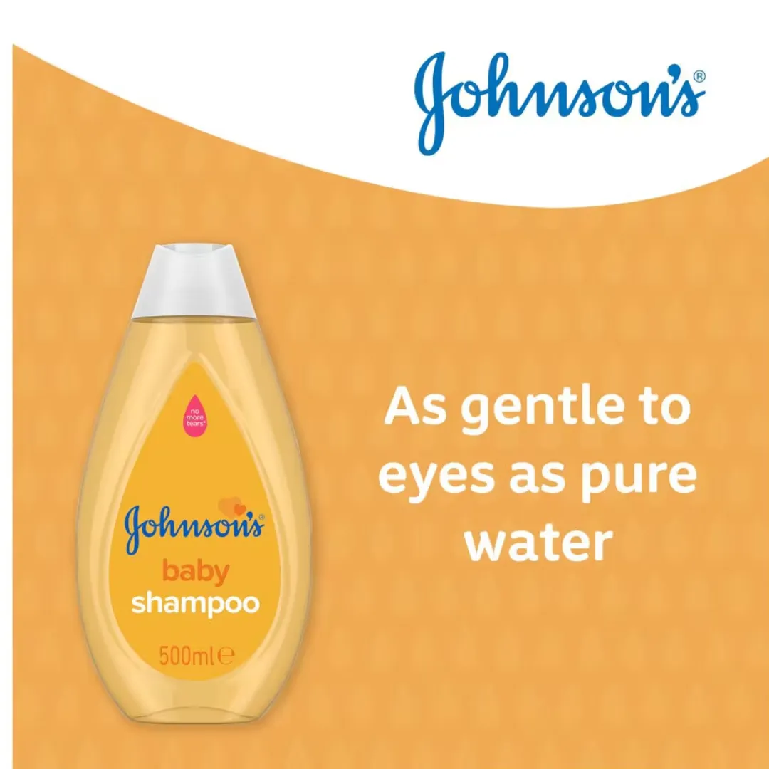 Johnson's Baby Shampoo Without Dyes Sulphates & Soap 300 ml (T)