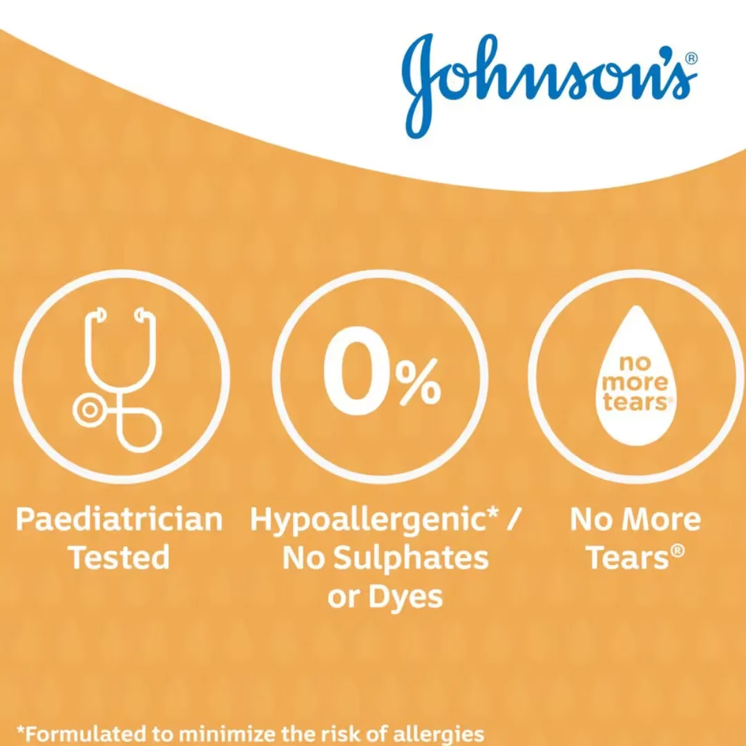 Johnson's Baby Shampoo Without Dyes Sulphates & Soap 300 ml (T)