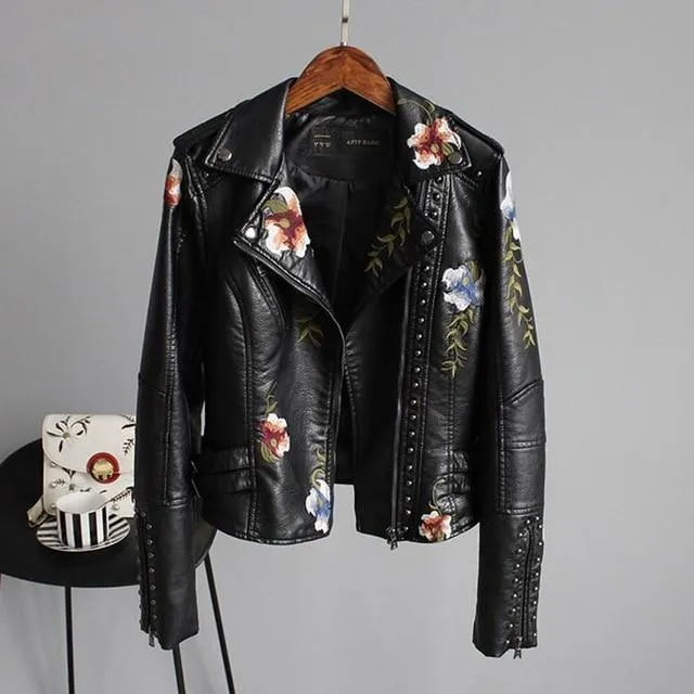 Jordia™ - Elegant Moto Jacket