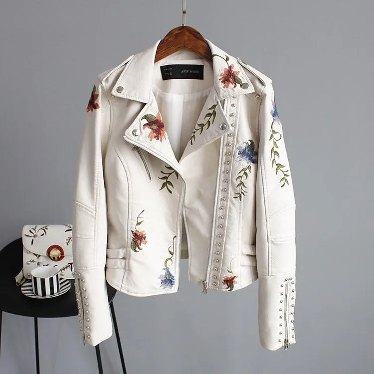 Jordia™ - Elegant Moto Jacket