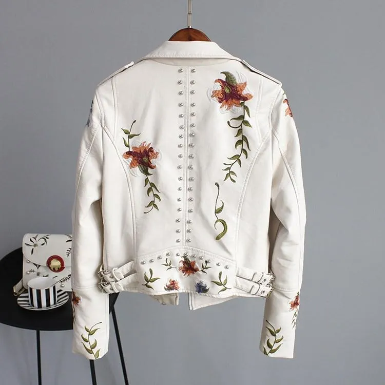 Jordia™ - Elegant Moto Jacket