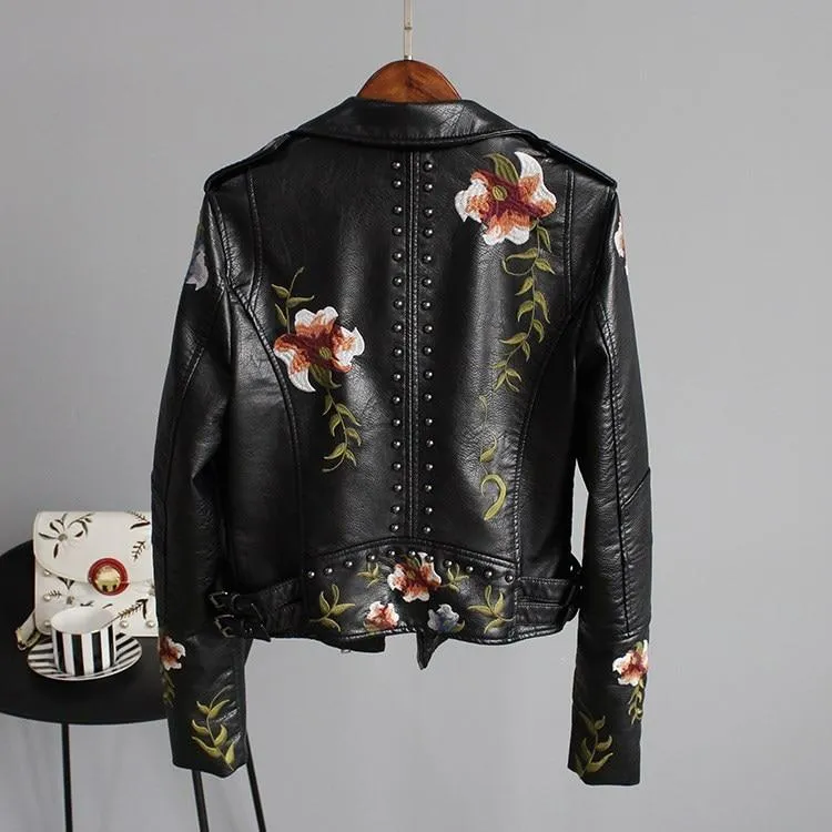 Jordia™ - Elegant Moto Jacket